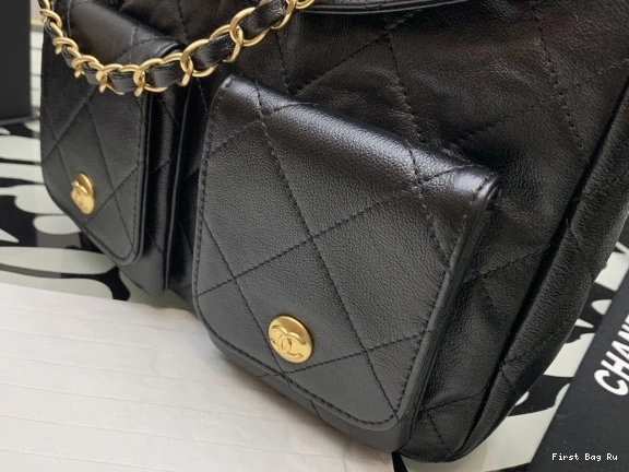 First Bag Ru HOBO CHANEL HANDBAG-21×30×5cm 0822
